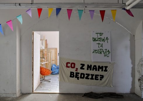 Cecylia Malik’s studio